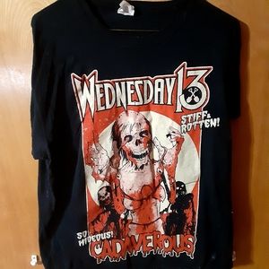 Wednesday 13 Band Tee